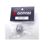 Perilla metálica tipo Domo GOTOH VK1-19 potenciómetros de 6 mm de diámetro. - Imagen 3